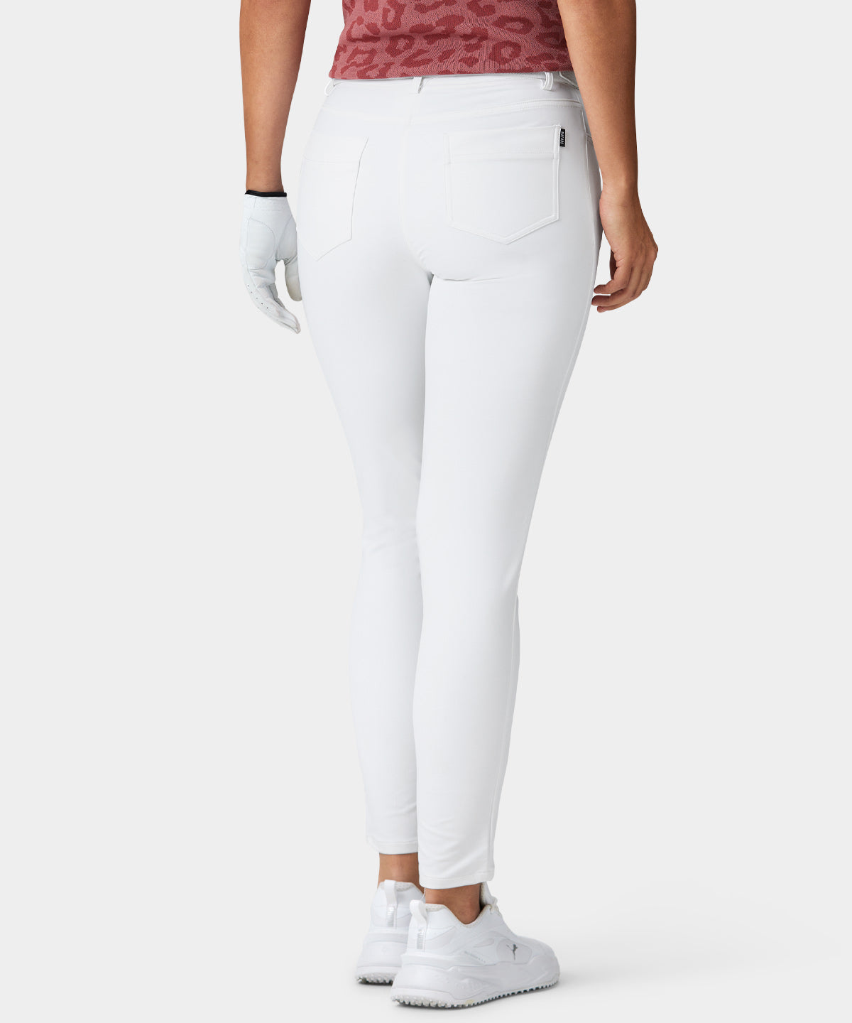 Cara White Lightweight Trouser