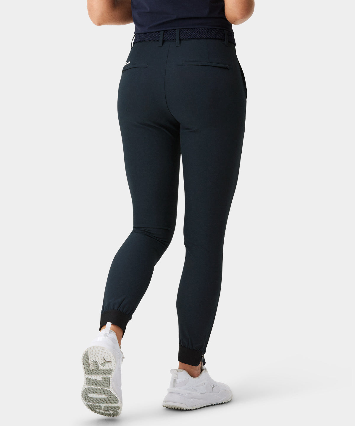 Dark Blue Four-Way Stretch Jogger