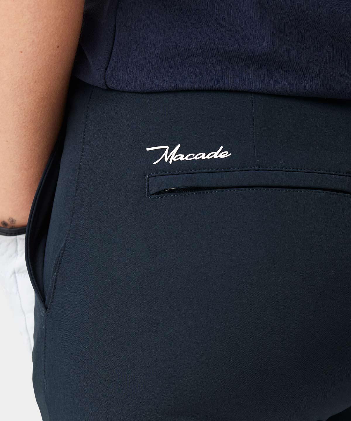 Dark Blue Four-Way Stretch Jogger