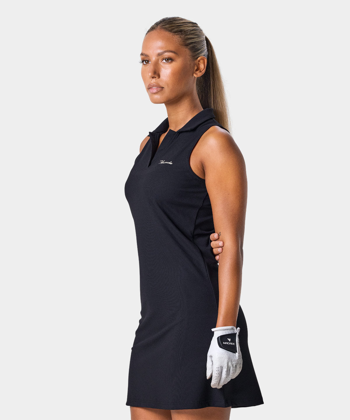 Lana Black Sleeveless Dress