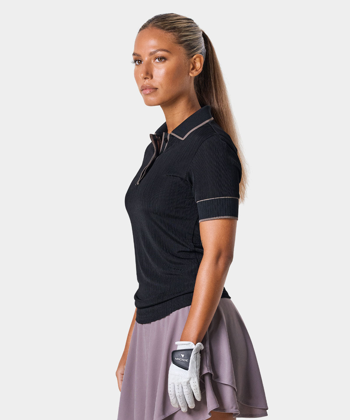 Lucy Black Polo Shirt