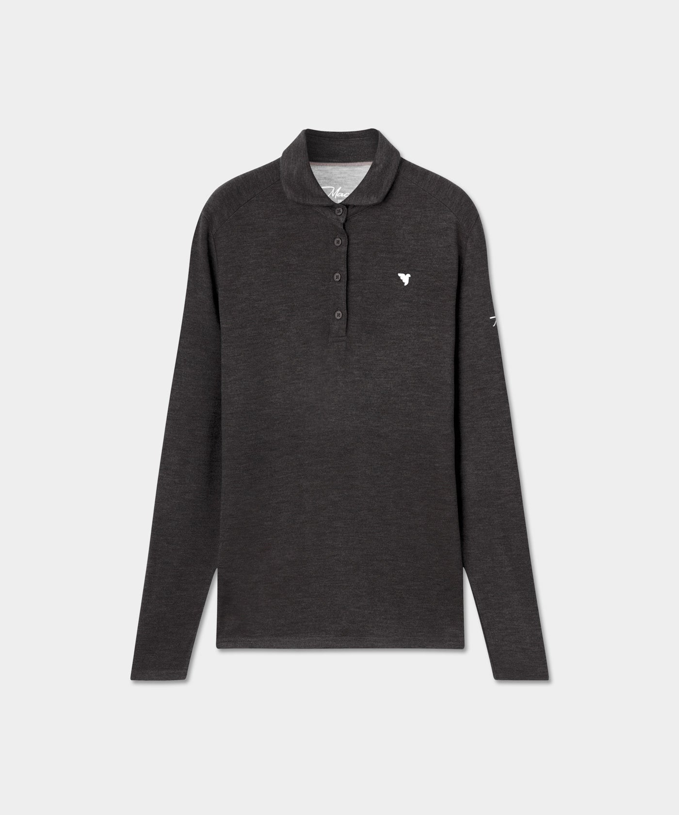 Weave Dark Grey Brushed Shirt