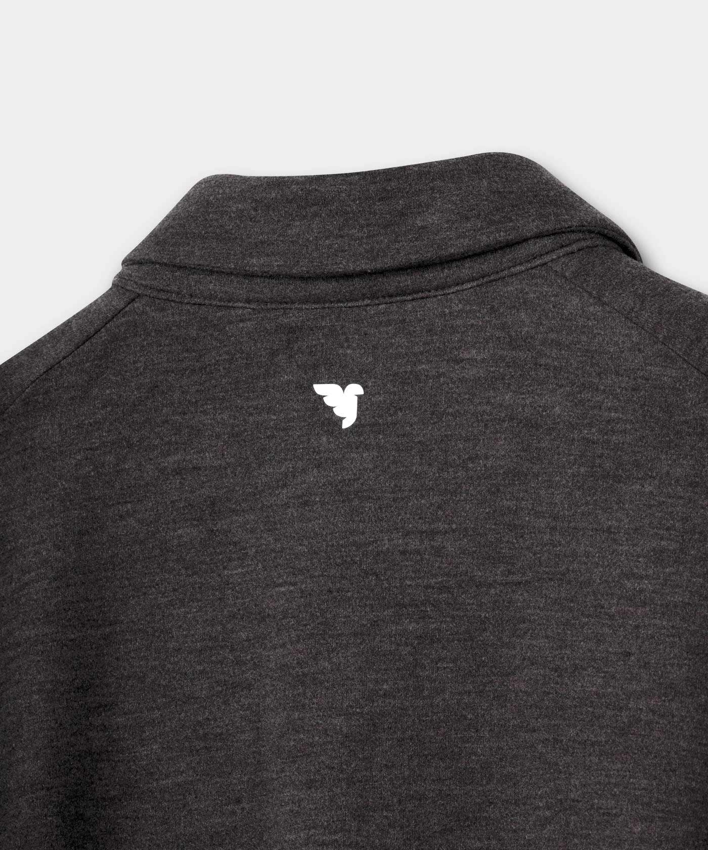 Weave Dark Grey Brushed Shirt