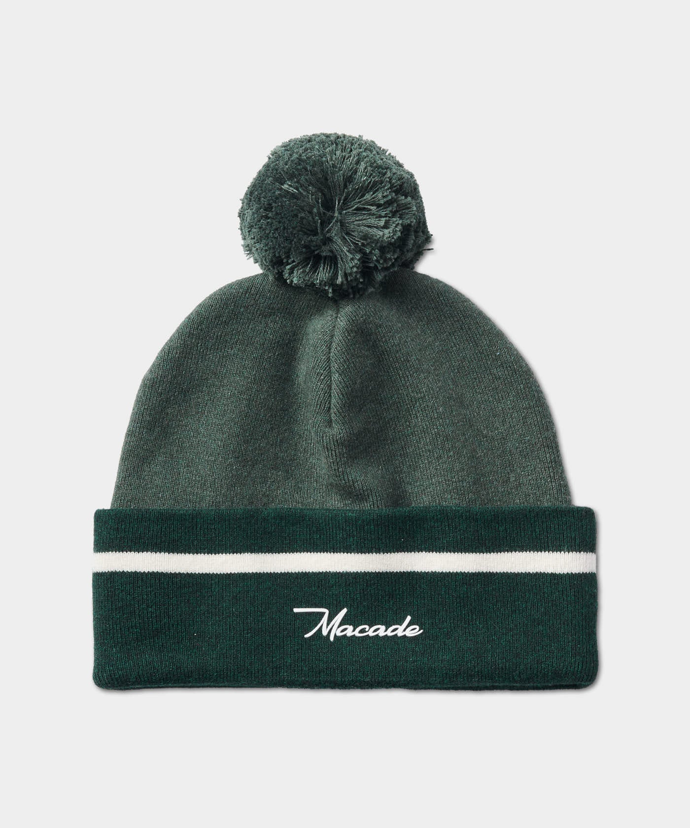 Green Cashmere Blend Course Beanie