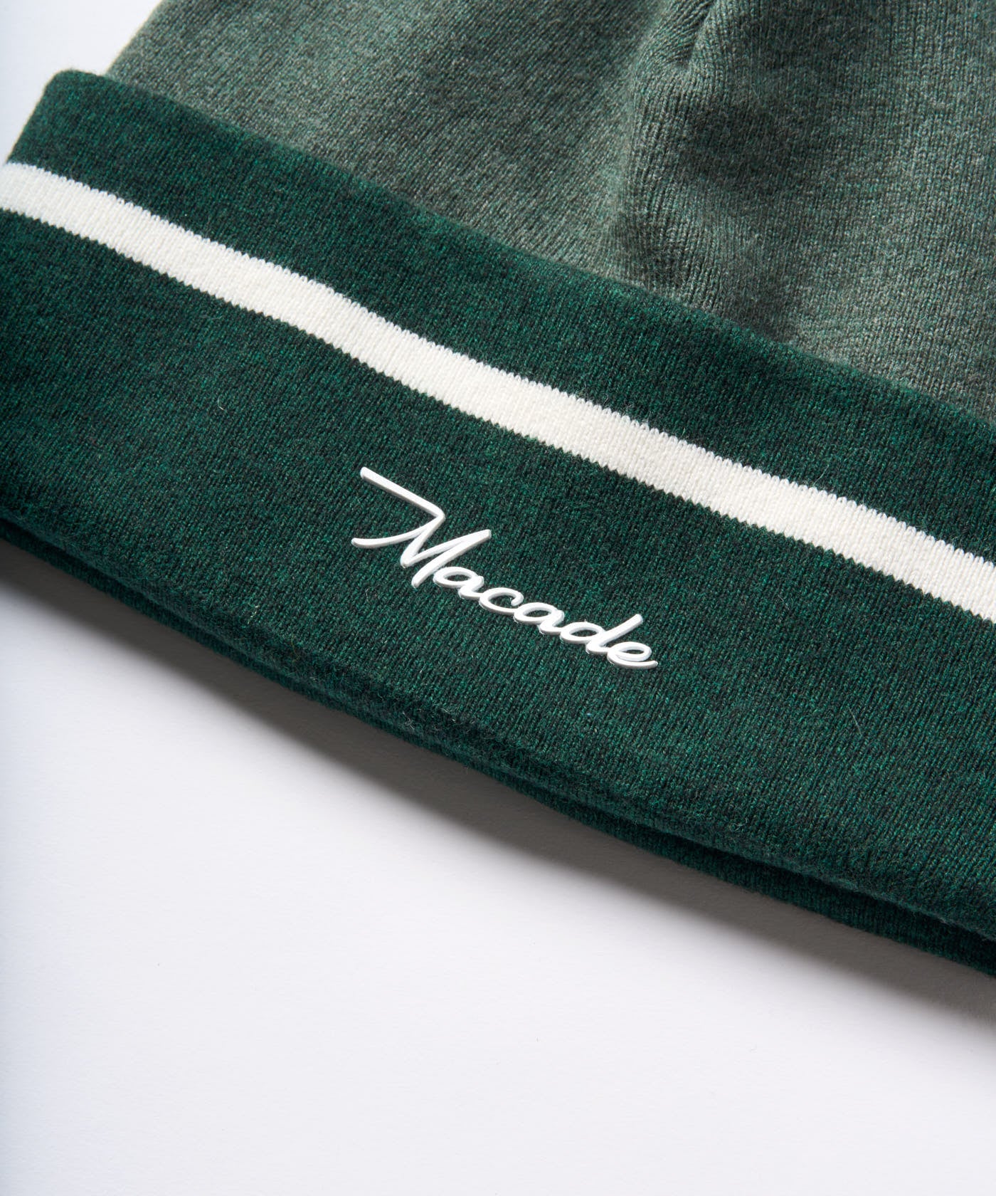 Green Cashmere Blend Course Beanie