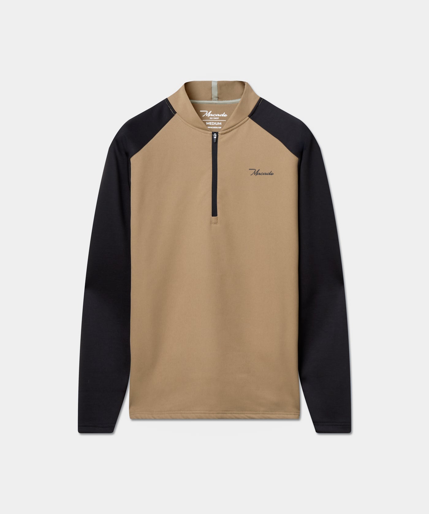 Tan Hybrid Shield TX Quarter Zip
