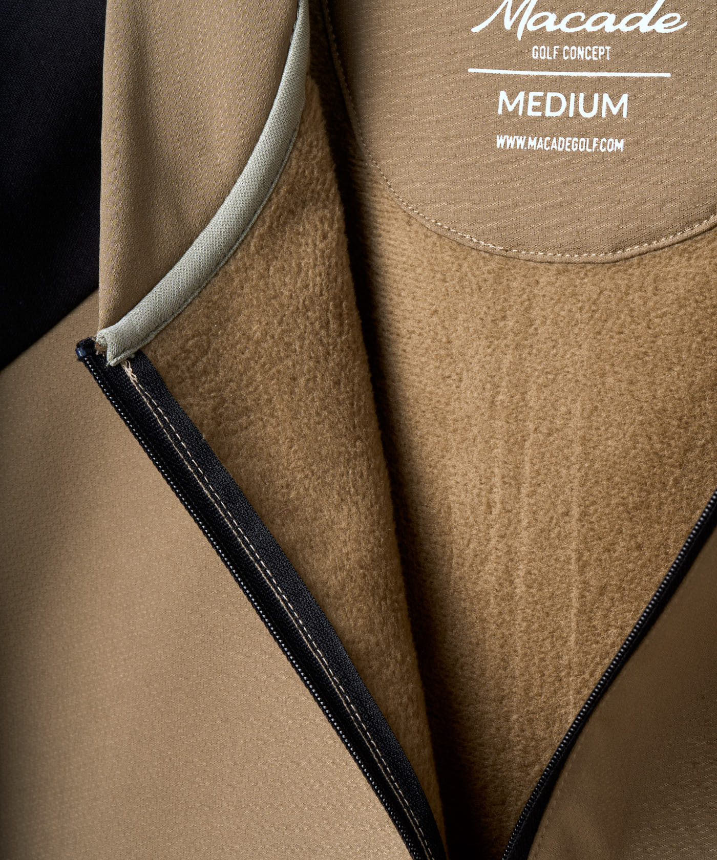 Tan Hybrid Shield TX Quarter Zip