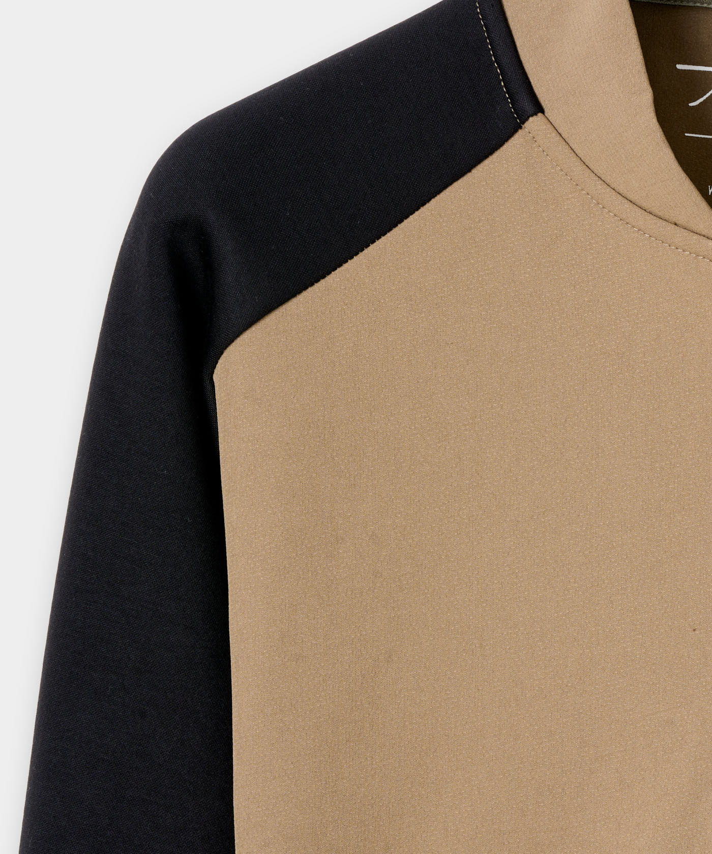 Tan Hybrid Shield TX Quarter Zip