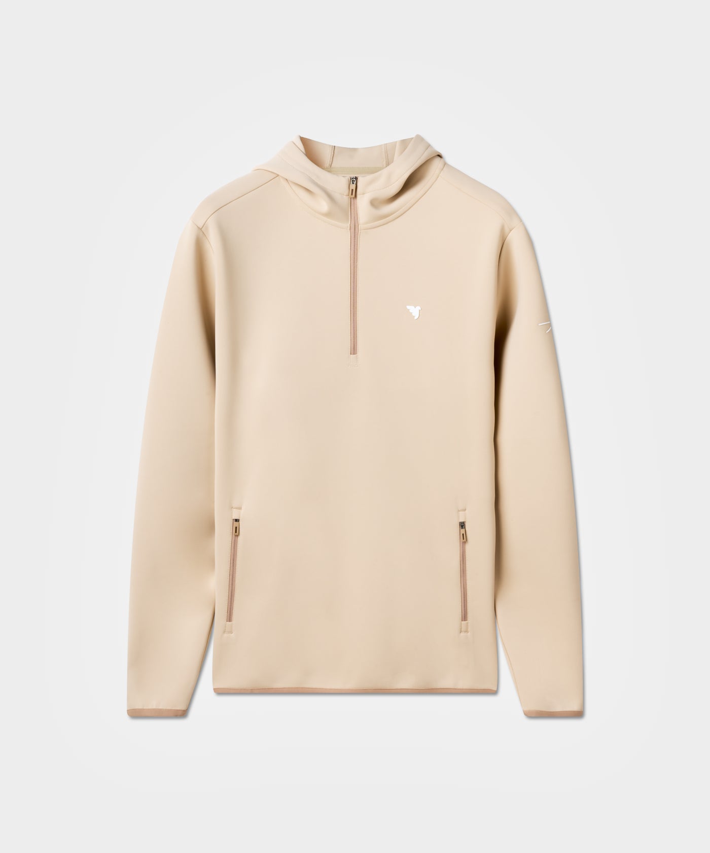 Tan Therma Zip Hoodie
