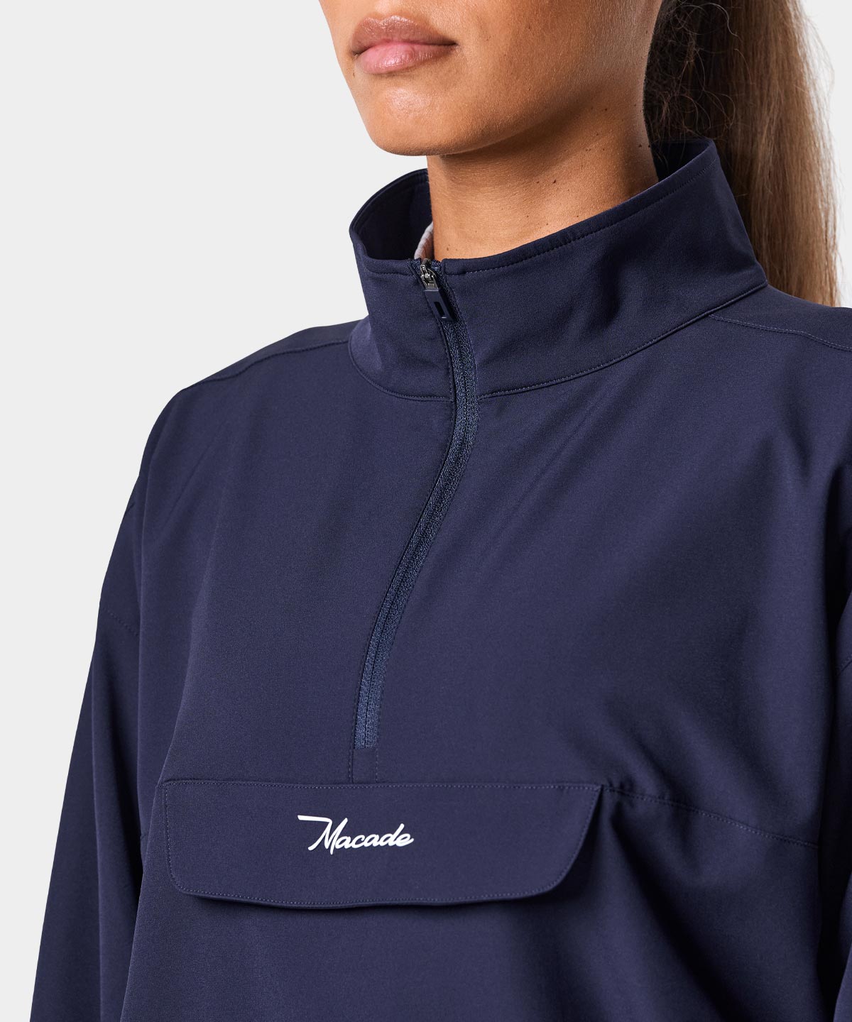 Dark Blue Range Anorak