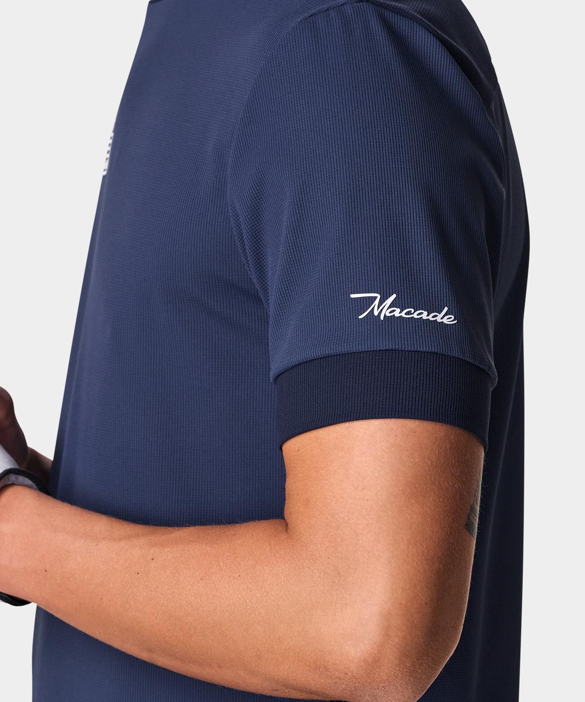 Navy Admiral Mock Neck Shirt