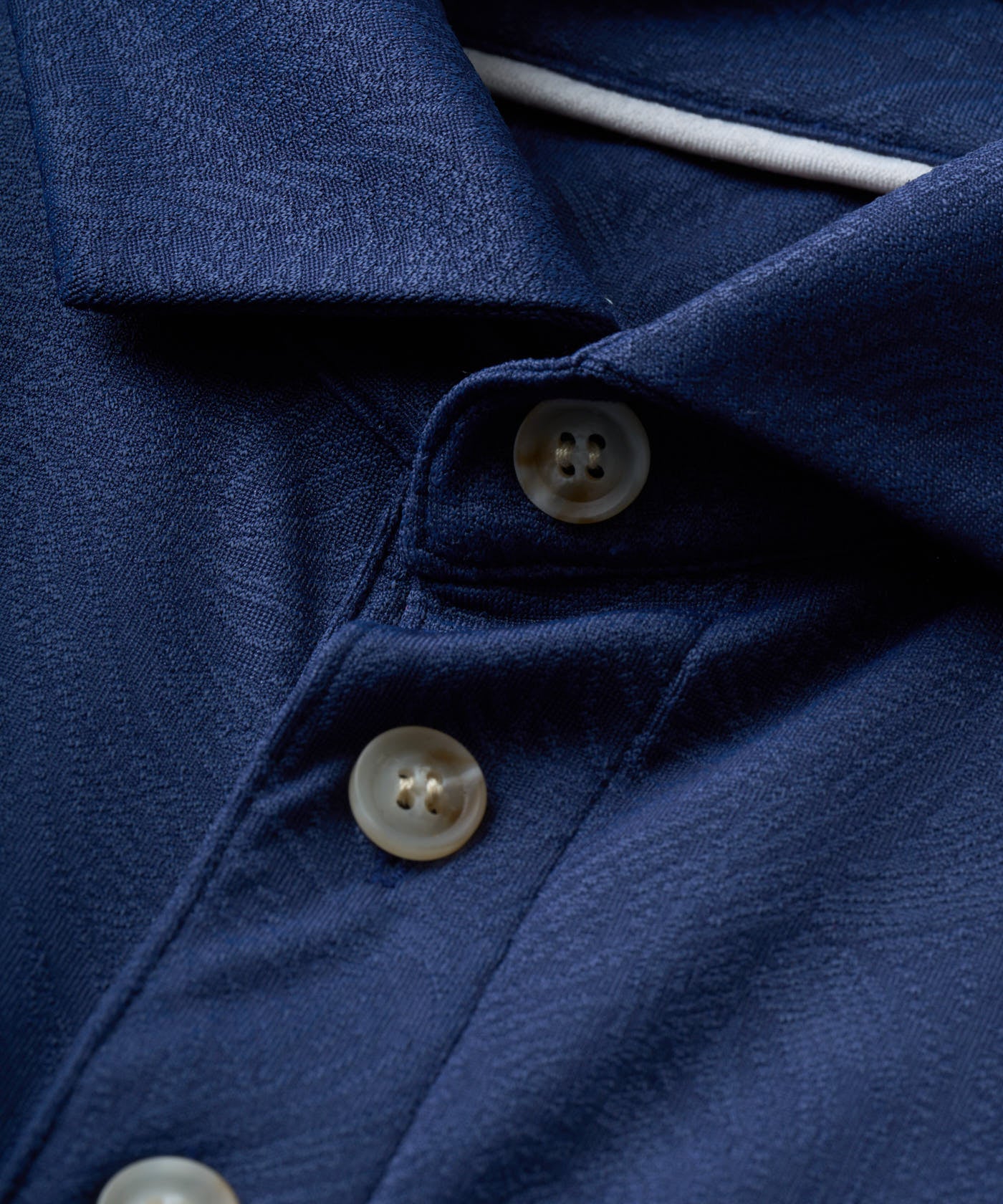 Navy Paisley Core Polo Shirt