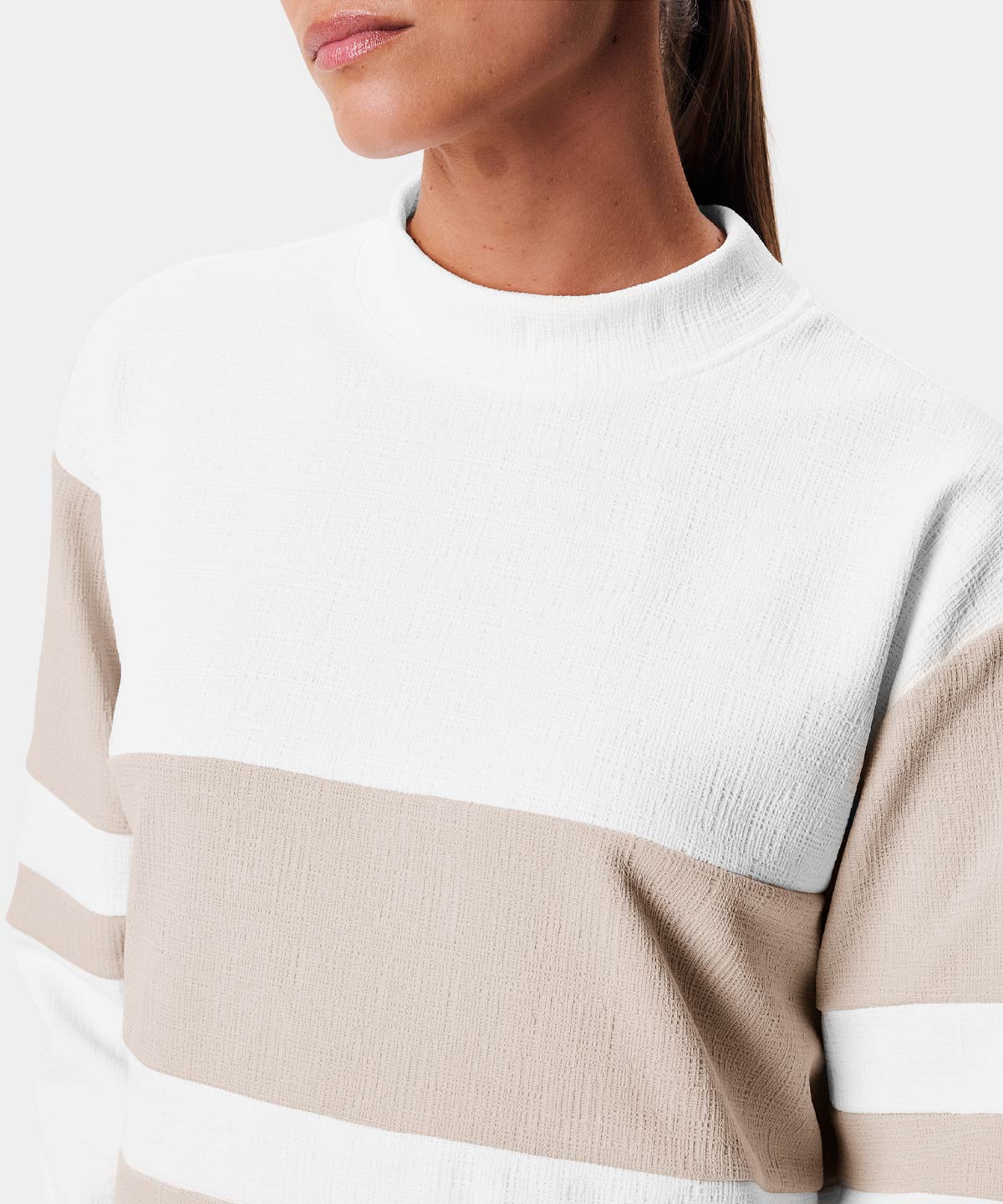 Oversized Mock Neck Sweater