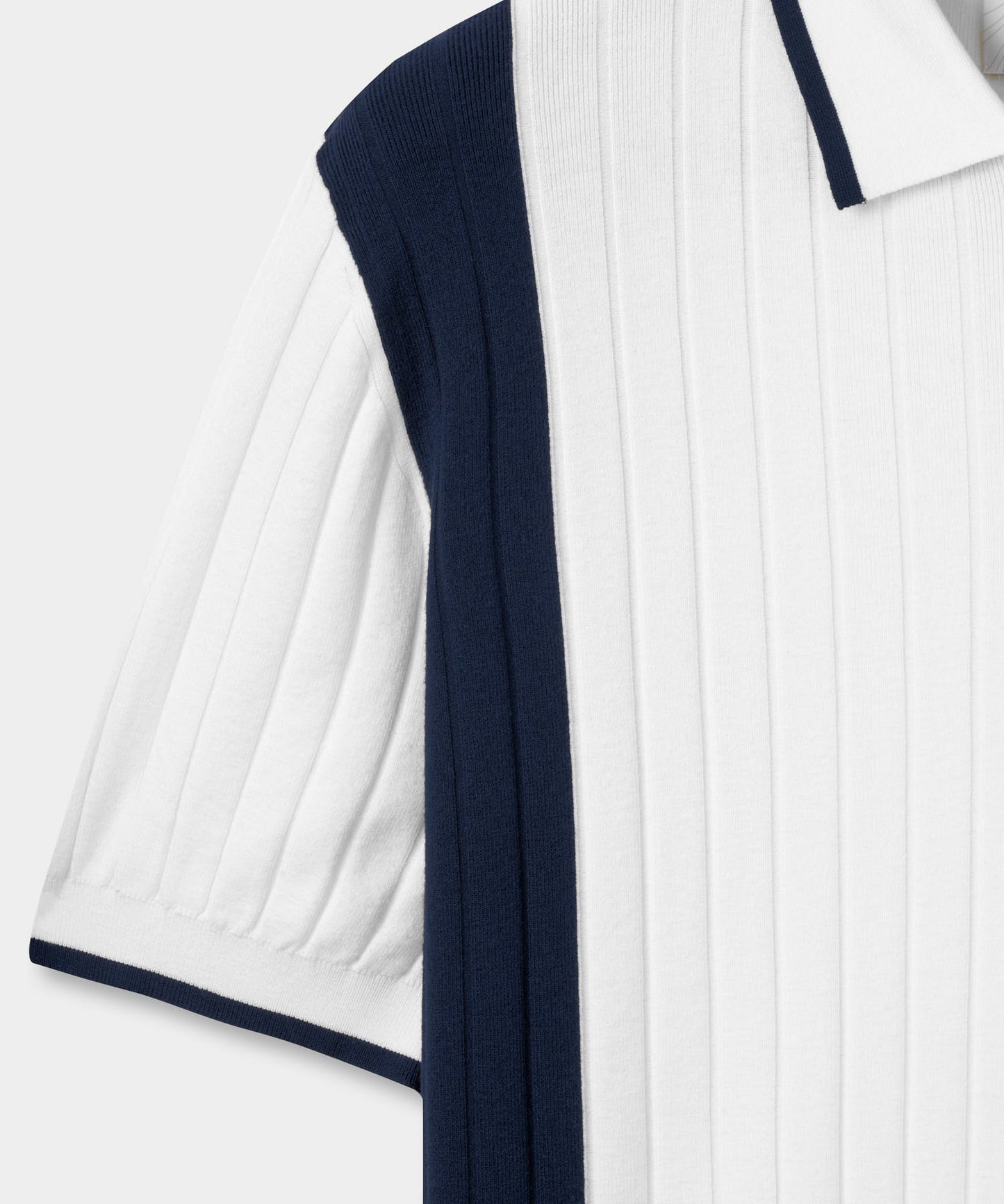 Peak White Course Knit Polo
