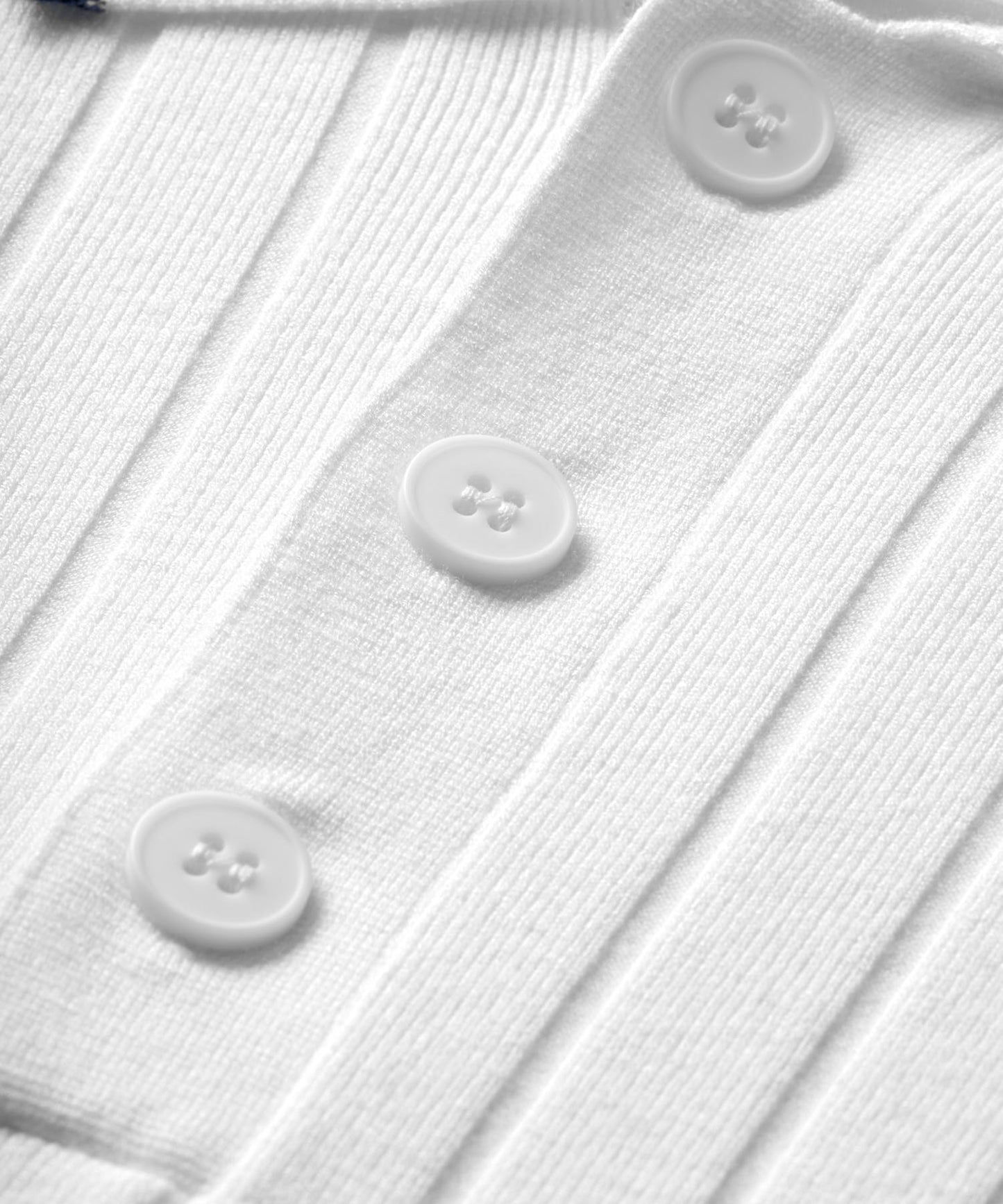 Peak White Course Knit Polo