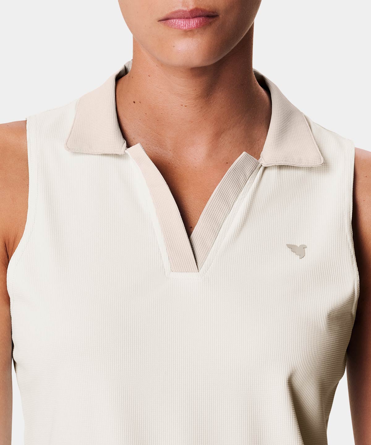 Ora Sand Sleeveless Shirt