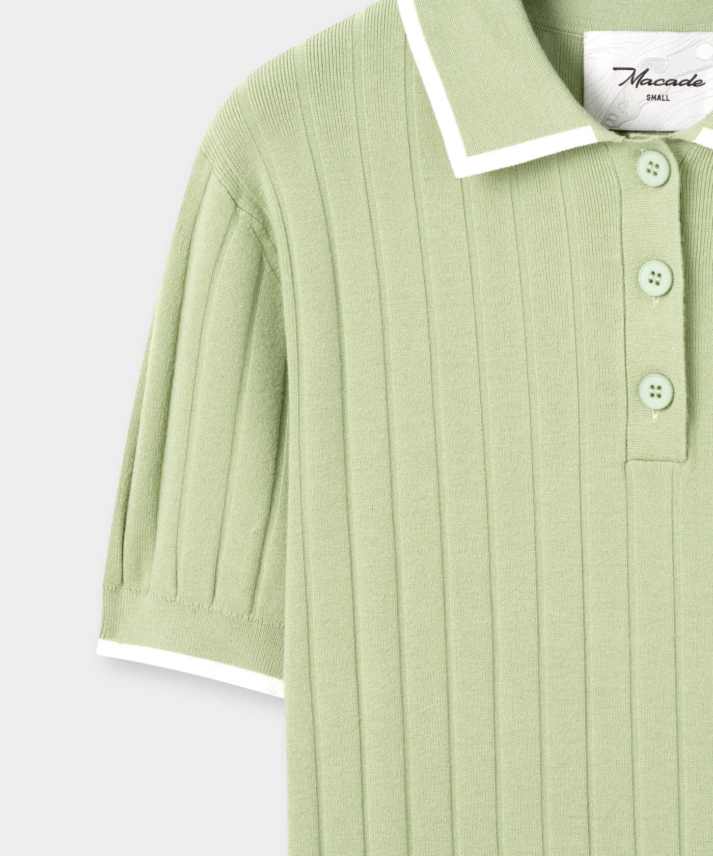Skye Sage Course Knit Polo