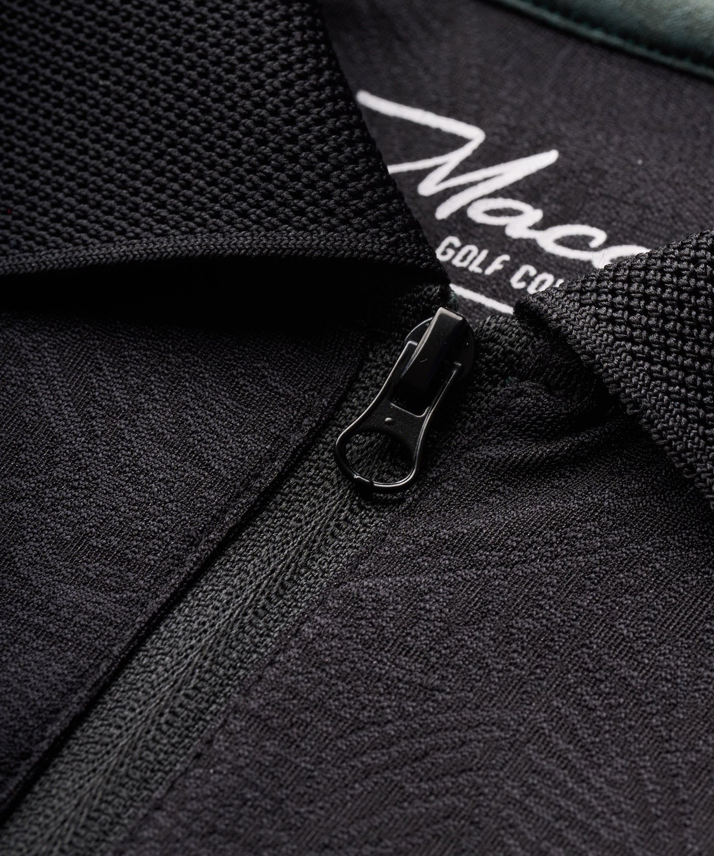 Lace Black Paisley Zip Shirt