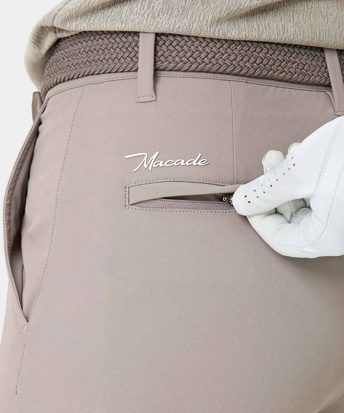 Ash Brown Four-Way Stretch Jogger