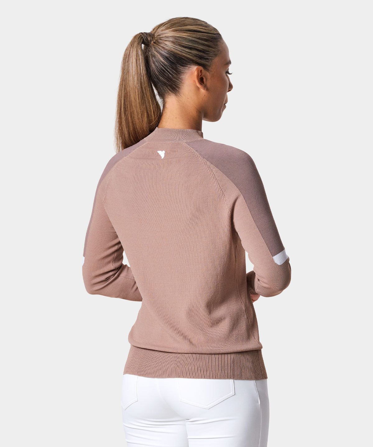 Tan TR Tour Mock Neck