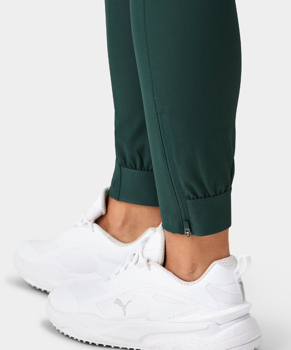 Teal Four-Way Stretch Jogger