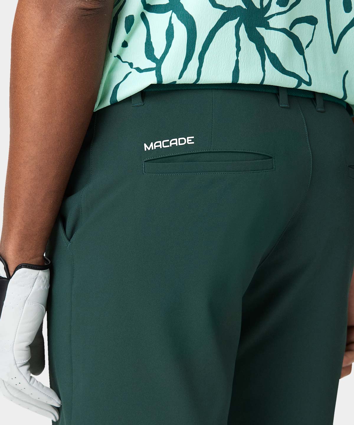 Teal Four-Way Stretch Shorts