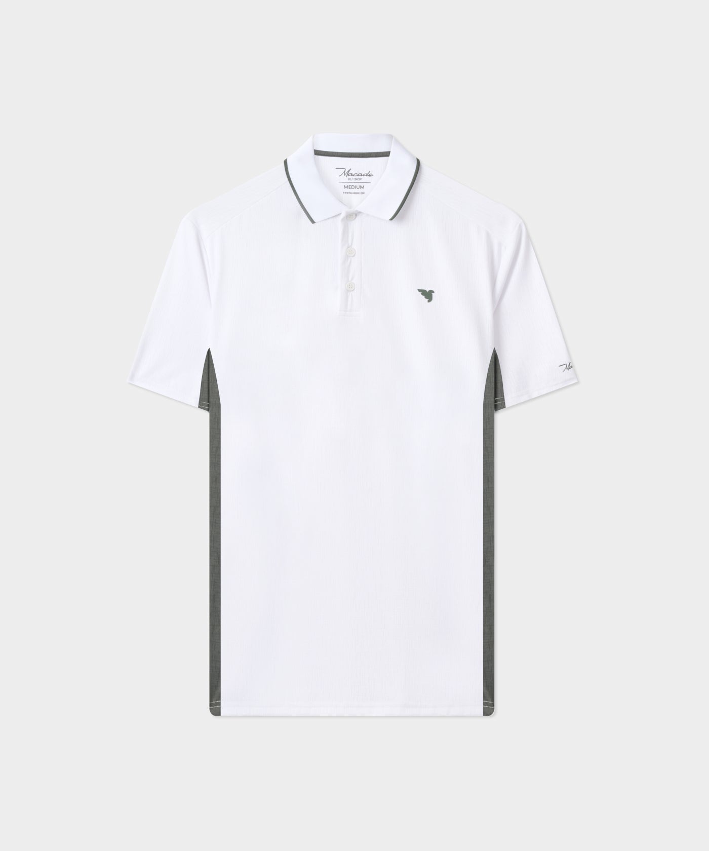 White Course Climate Polo Shirt