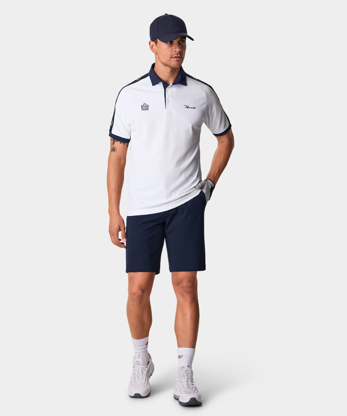 White Kit Admiral Polo