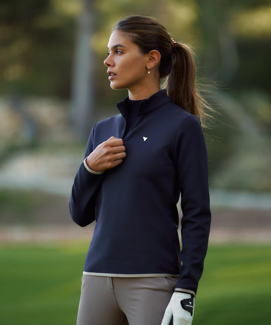 Dark Blue Therma Quarter Zip