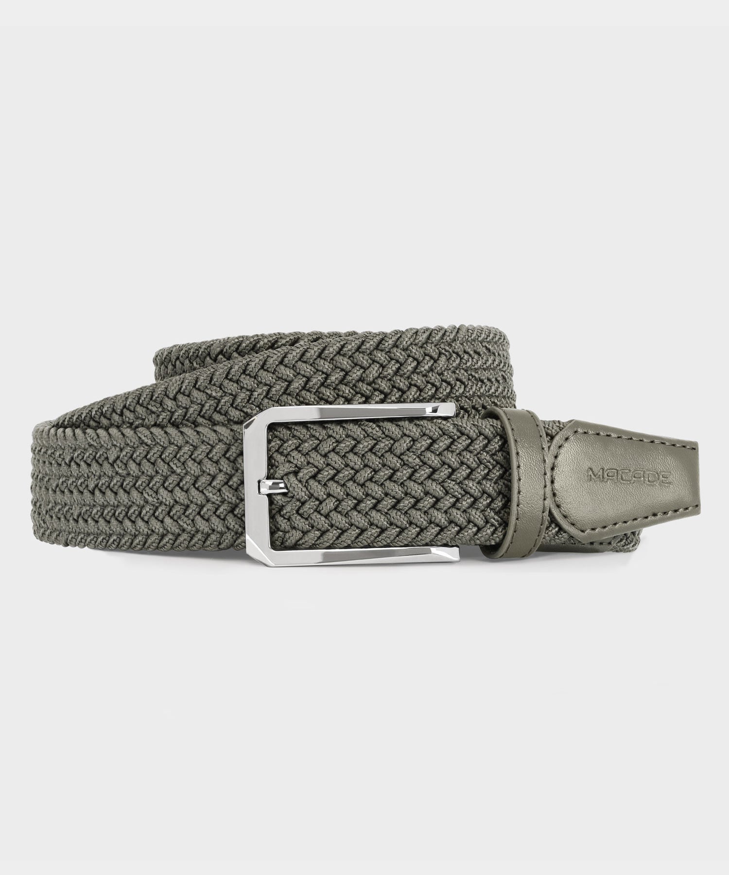 adidas Braided Stretch Belt, Grey Three : : Fashion