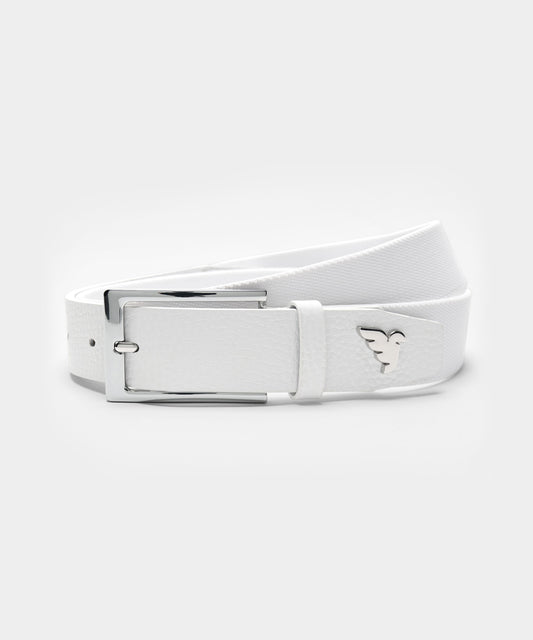 Women's White Tour Belt