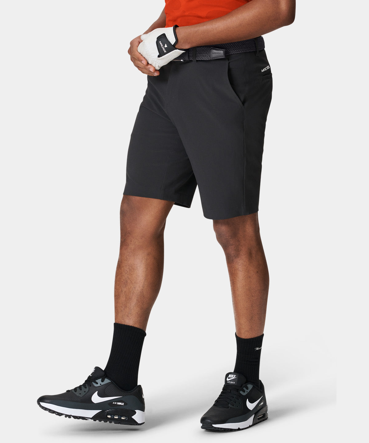 Dark Grey Four-Way Stretch Shorts