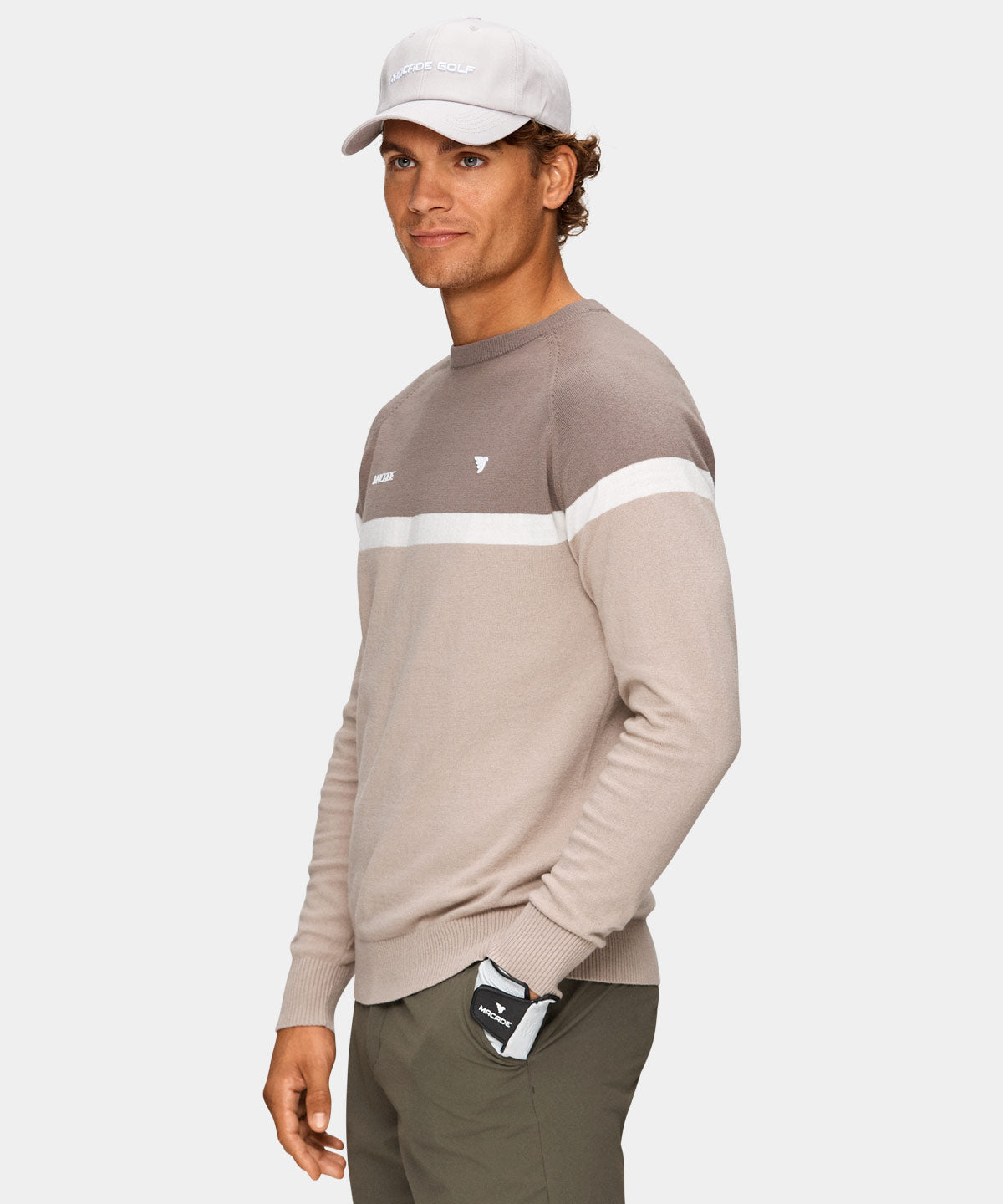 Sienna Colorblock Crewneck Macade Golf