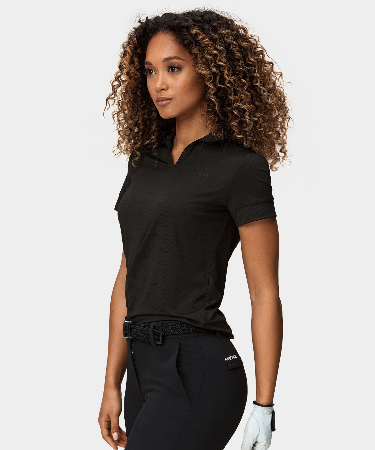 Parker Open Black Shirt Macade Golf
