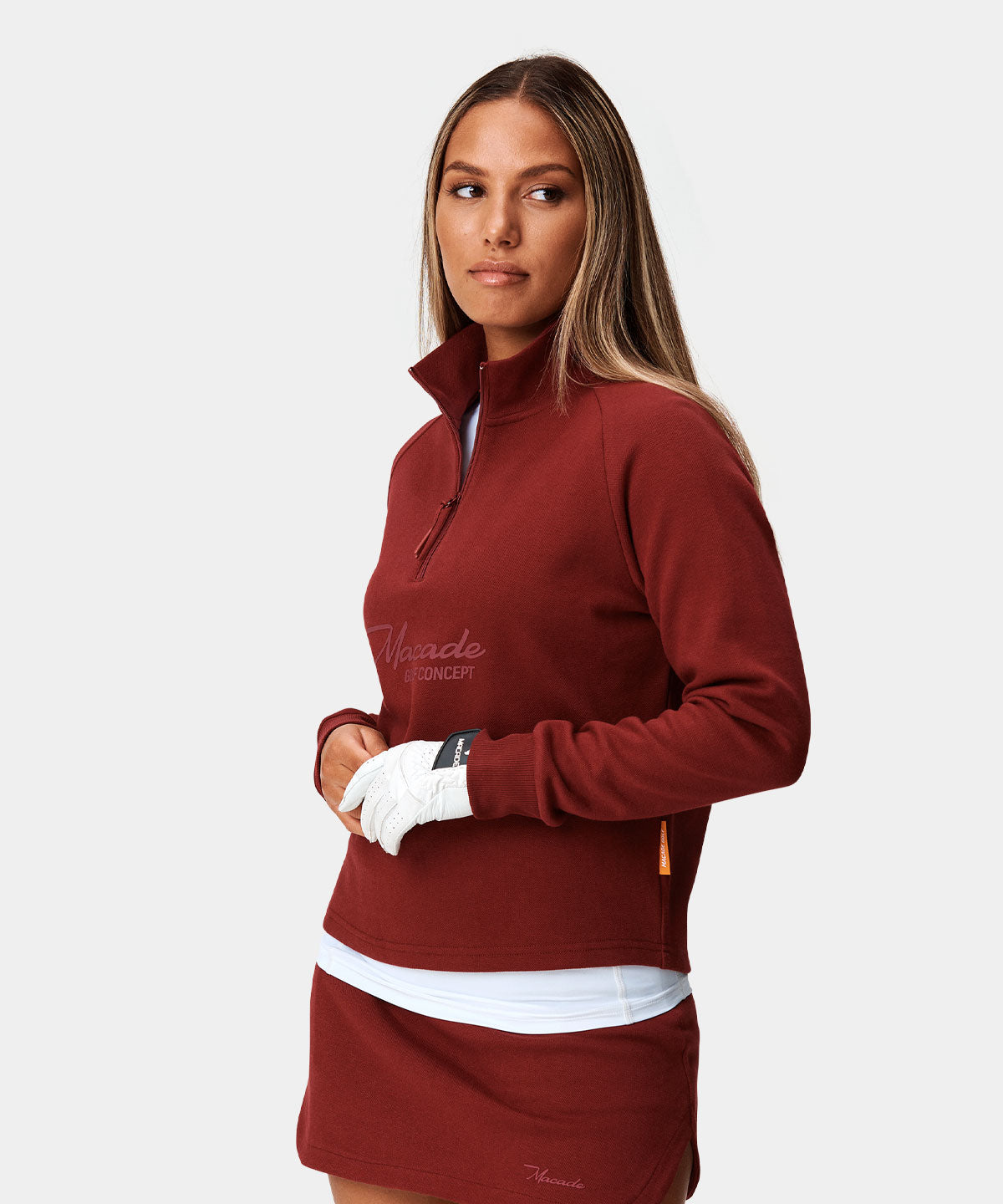 Ruby Range Zip Sweater Macade Golf