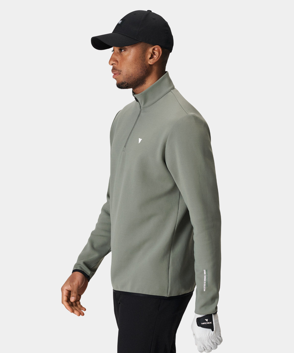 Sage Green Therma Quarter Zip
