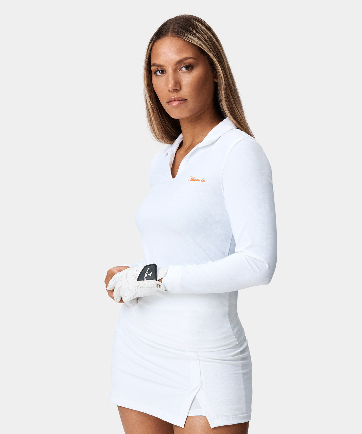 Kate White Long Sleeve Shirt Macade Golf
