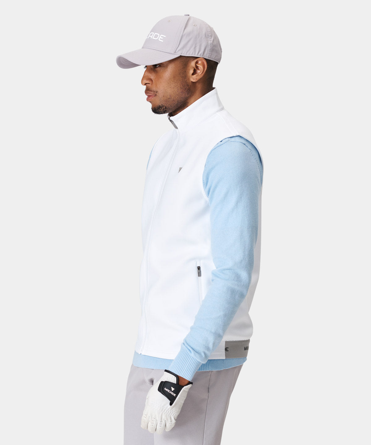 White Therma Gilet