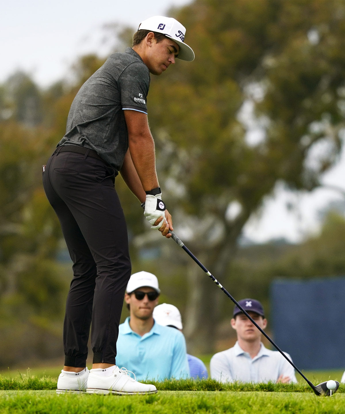 Black Four-Way Stretch Jogger Macadegolf