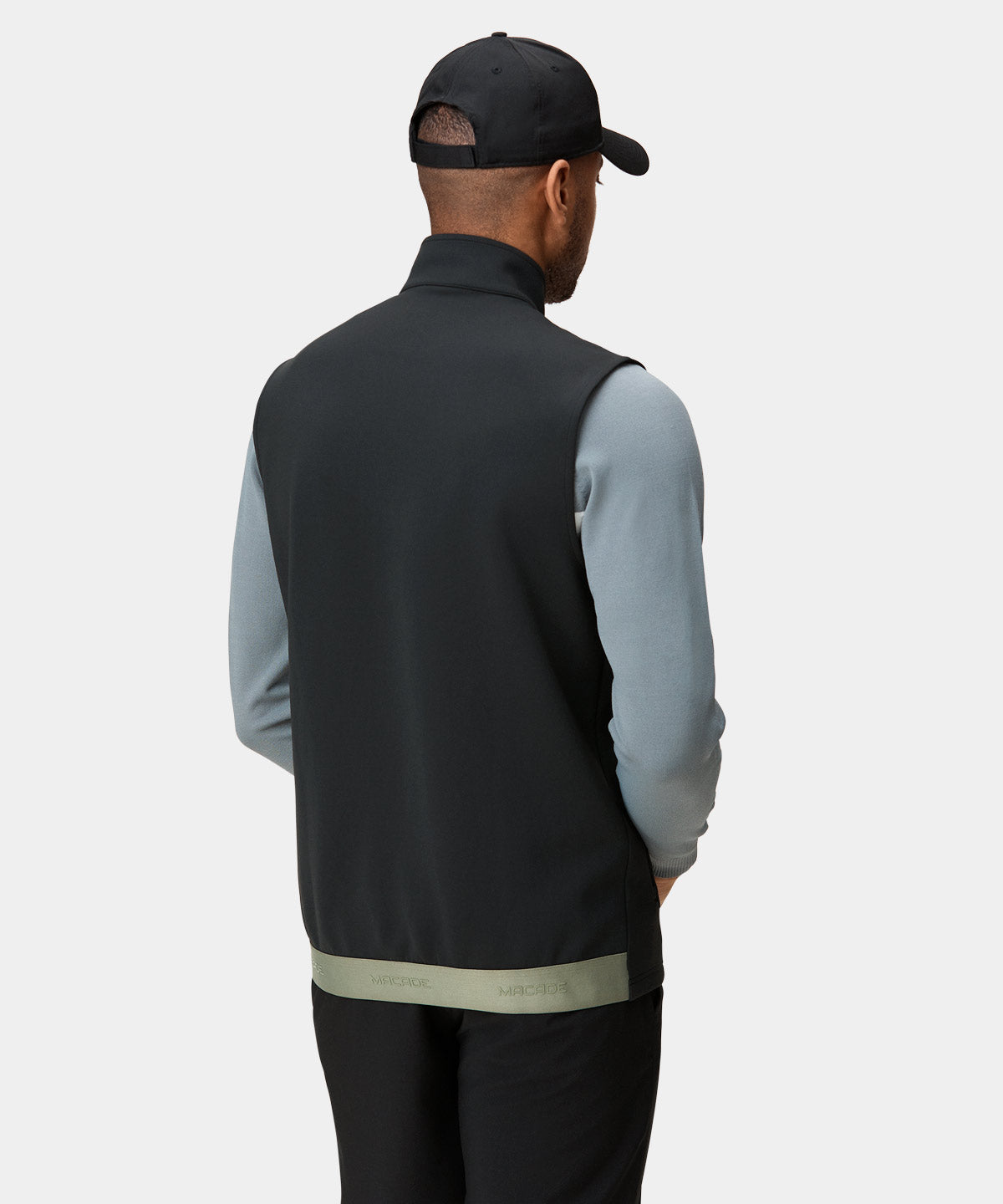Black Therma Gilet Macade Golf