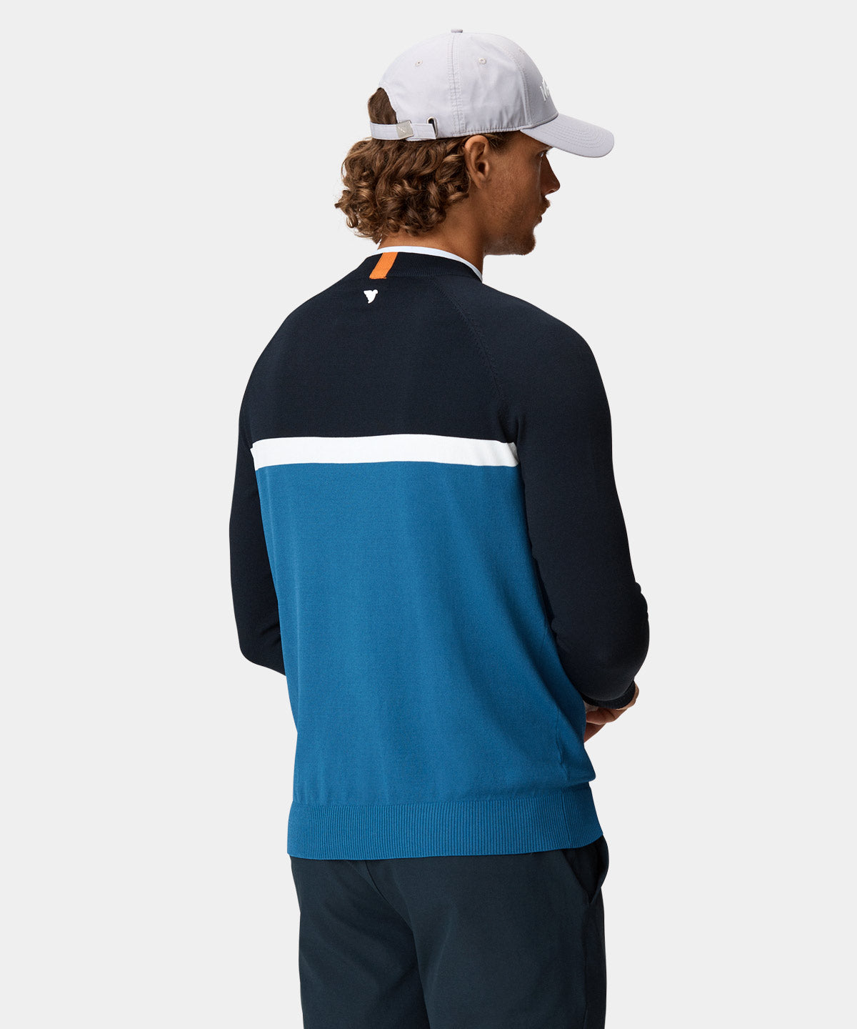 Blue Tech AR Mock Neck Macade Golf