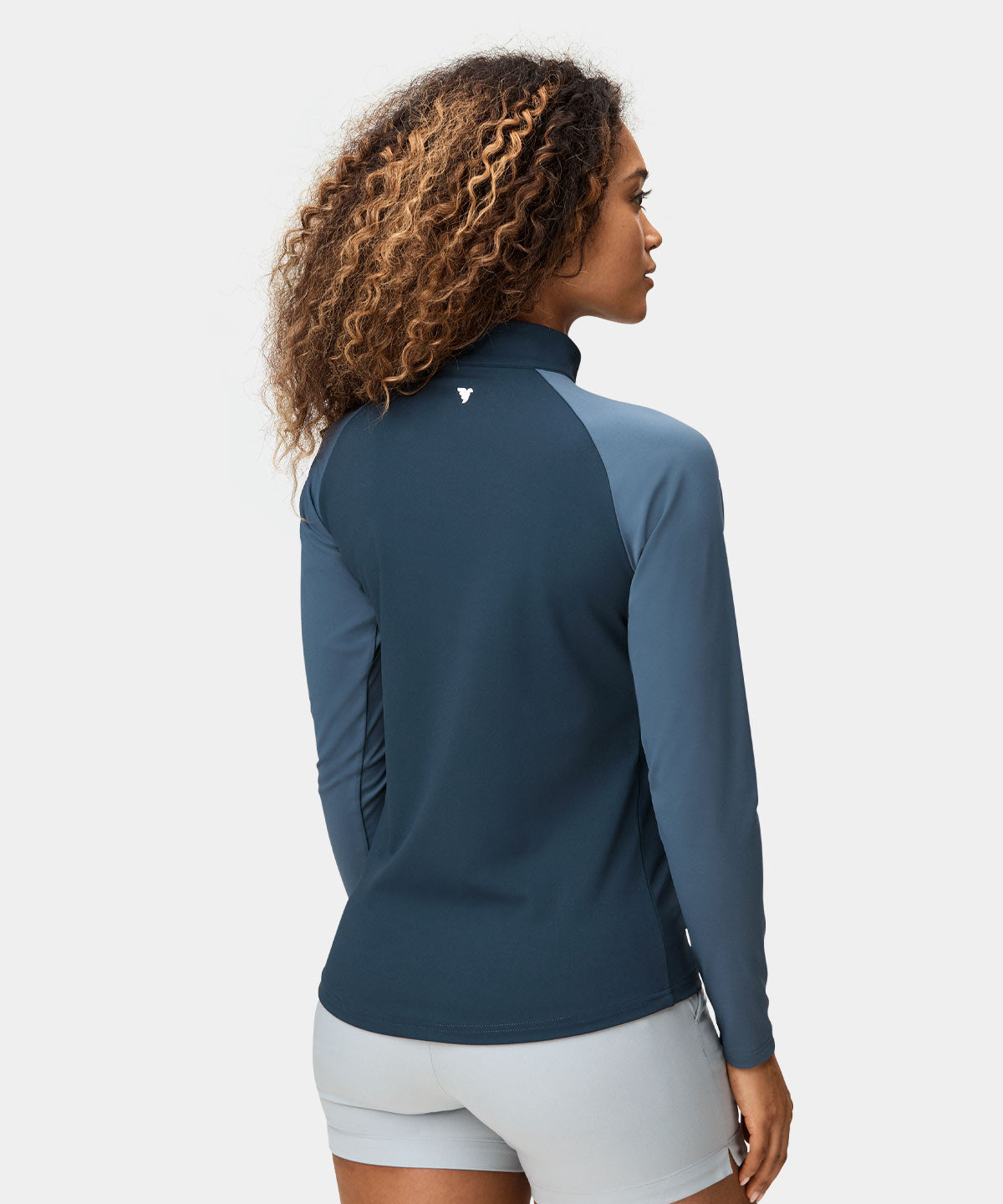 Slate Blue Tour Quarter Zip Macade Golf