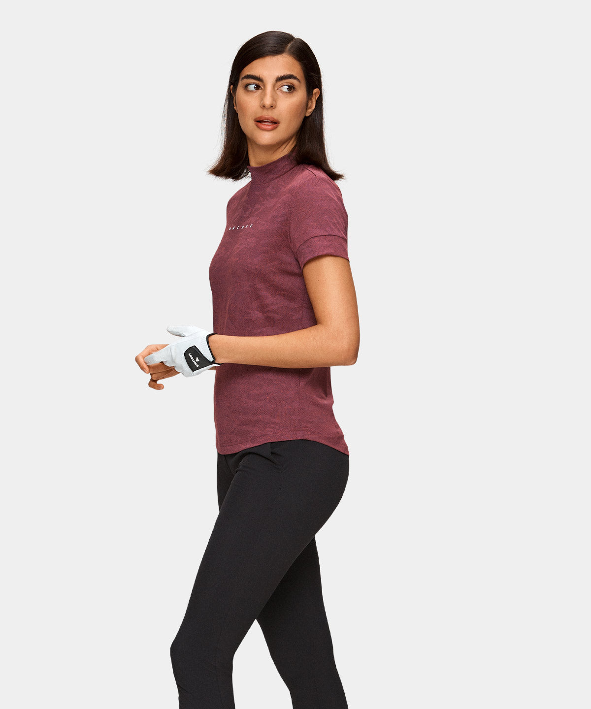 Carmine TX Mock Neck Shirt Macade Golf