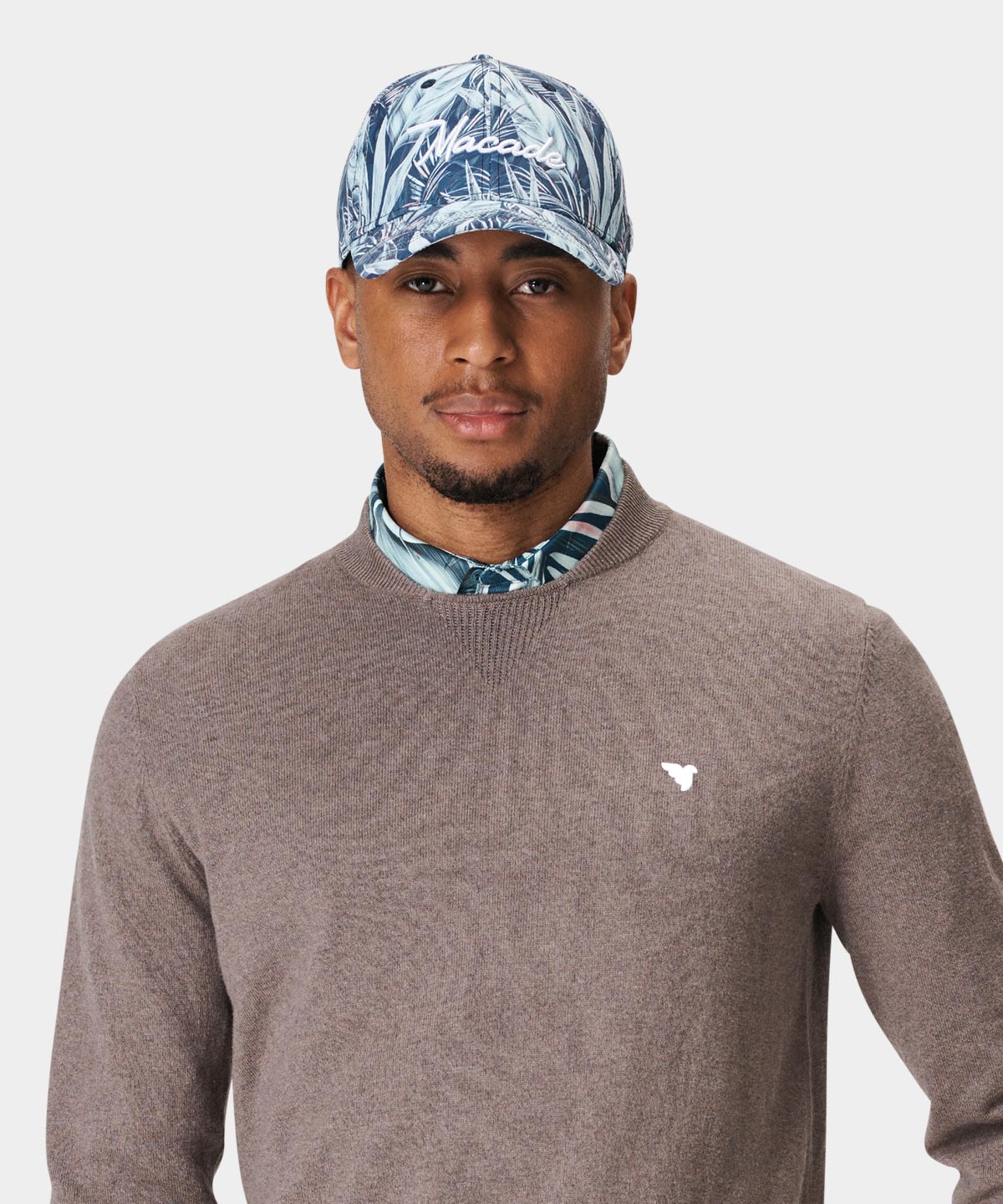 Teal Floral Range Snapback