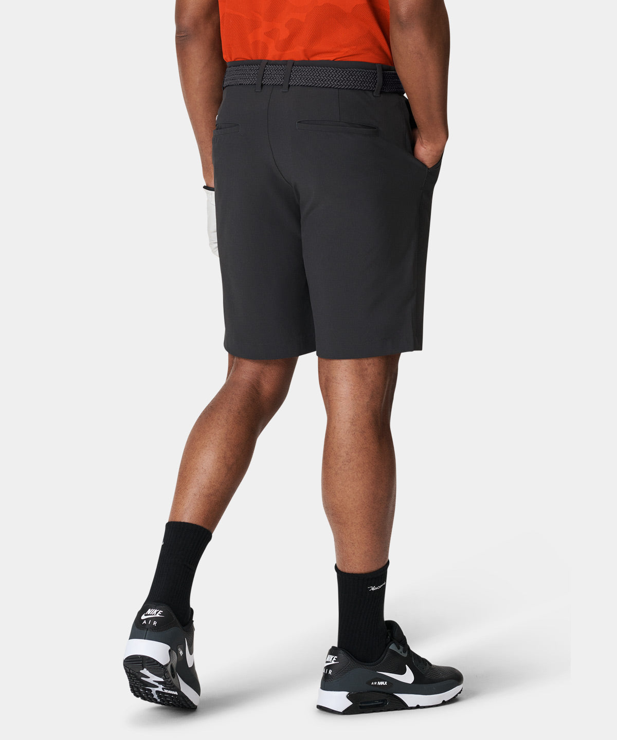 Dark Gray Four-Way Stretch Shorts