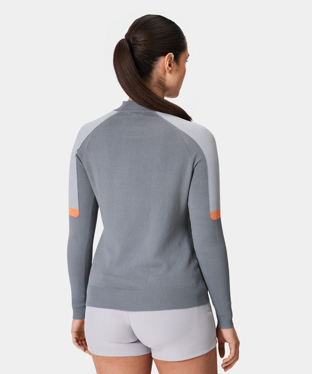 Grey TR Tour Mock Neck