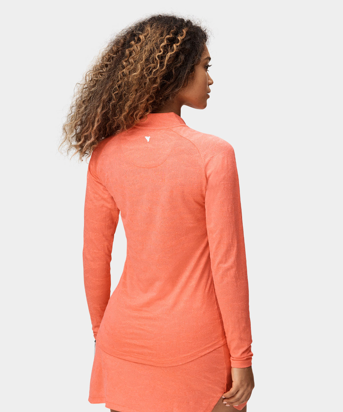 Kelly Red Long-Sleeve Shirt Macade Golf