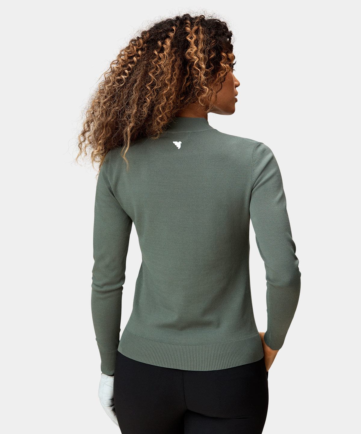 Sage Tech Mock Neck Macade Golf