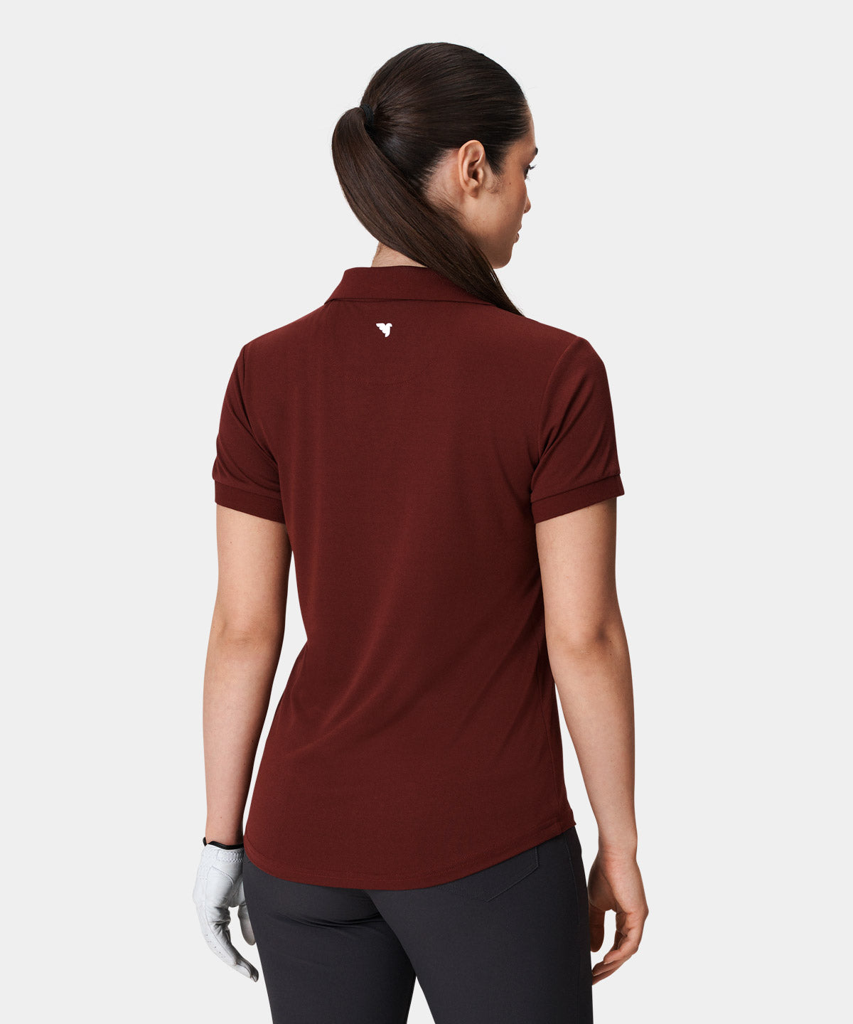 Sadie Burgundy Open Shirt