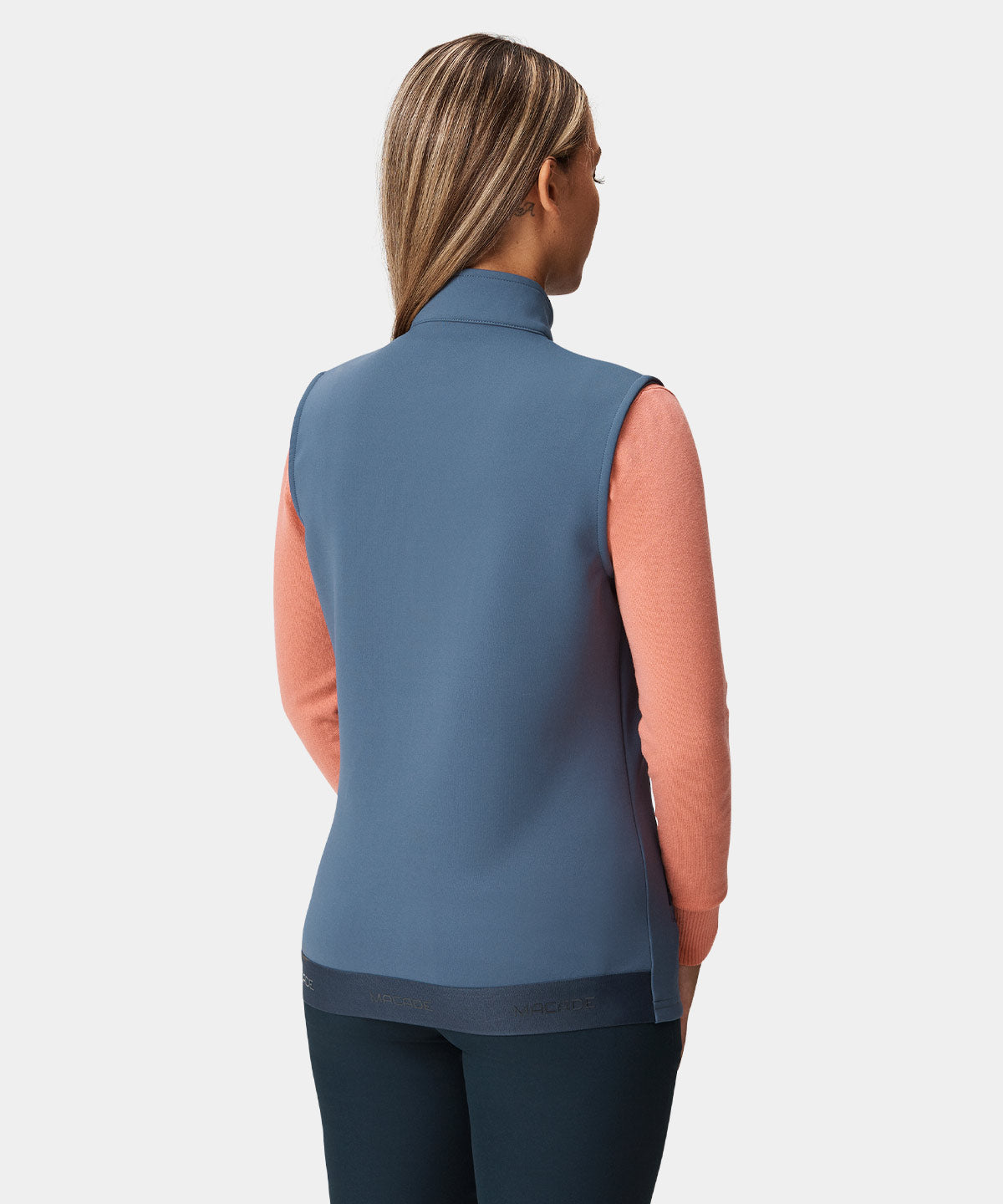 Slate Blue Therma Gilet Macade Golf
